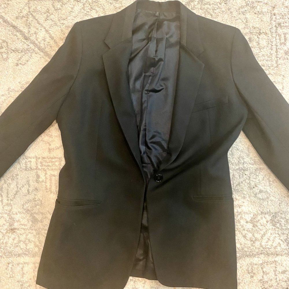Helmut Lang 100% Wool Classic Blazer - Size 12